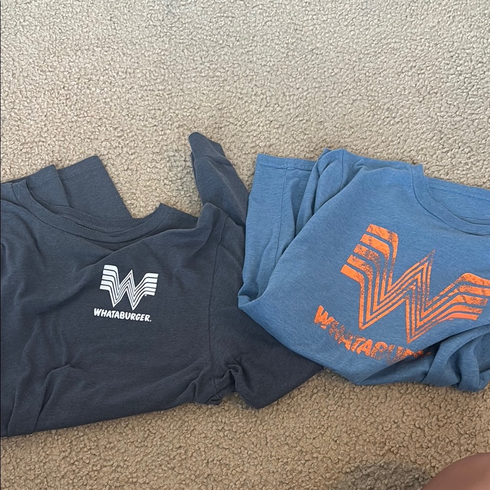 Gray and Blue whataburger T-Shirts